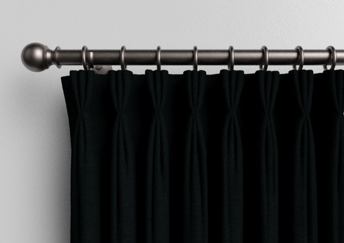 Tussah, Anthracite - Made to Measure Curtains - Image 11